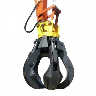 Steel Scrap Grab Hydraulic Orange Peel Grab